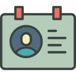 Id Card SVG Icon